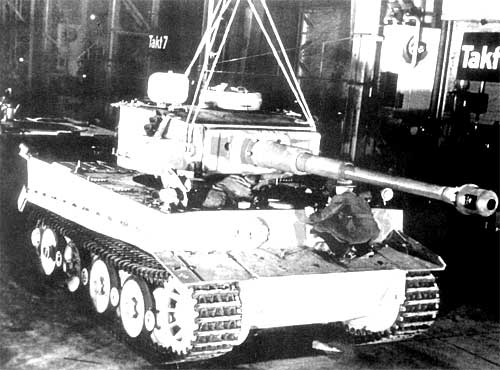 сборка тяжелых танков "Тигр"