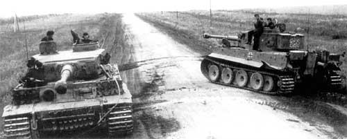 Два танка "Тигр"
