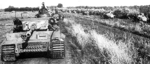 Колонна танков «Тигр»
